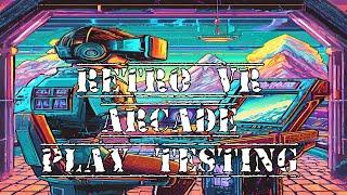 Play Testing | Arcade Time Capsule (Quest 2 PCVR + Arcade Stick + Custom Music)