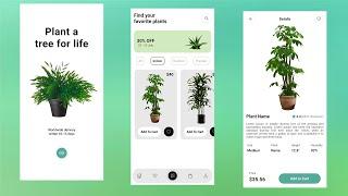 Plant App UI Design In Flutter - Flutter UI Design - Speed Code