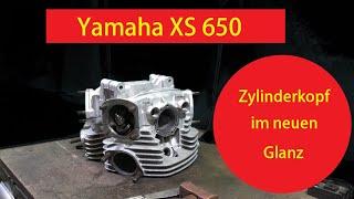 # 125 - Yamaha XS 650 - Zylinderkopf im neuen Glanz