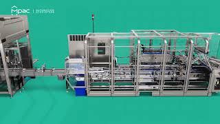 Mpac Group - Solano Maestro Automated Packaged Machined 3D animated visualization