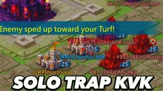 Solo Trap KVK | The Solo Trap KvK Trick Still Works! Lords Mobile