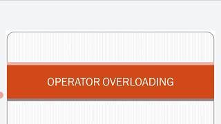 operator overloading CPP in malayalam