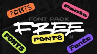 Ultimate 203+ Best Free Fonts Pack for Designers | 2024