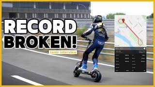 Electric Scooter Rider Jamir Talks about Top Speed's Special Significance at KIAPI (ENG Sub)