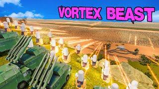 VORTEX BEAST Landing vs MISSILE LAUNCHER & PHALANX | Ultimate Epic Battle Simulator 2 UEBS 2