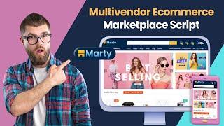 Marty Multi vendor eCommerce Marketplace Script | eCommerce Script