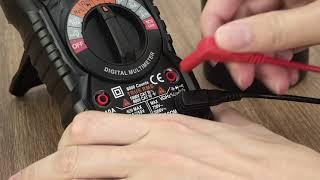 How to Measure Capacitance with KAIWEETS HT118A Multimeter?