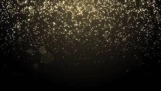 Glowing Golden Dust Particles Background Looped Animation | 30:00 Minutes | Free HD Version Footage