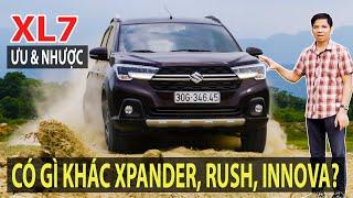 Đánh giá xe Suzuki XL7 - Ưu & nhược điểm, có gì khác Xpander, Rush, Innova? | TIPCAR TV