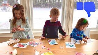 Paint Pops Unboxing and Review | Winter Activities For Kids | Arts and Crafts