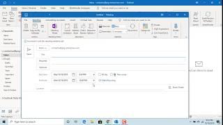 How to Change default duration for appointments and meetings in Outlook Calendar - Office 365