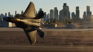 DCS F-22 Raptor Flight Demo | 4K Max Graphics