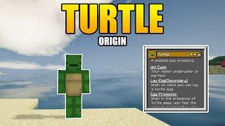 Minecraft Origins Mod: Custom Turtle Origin Datapack!