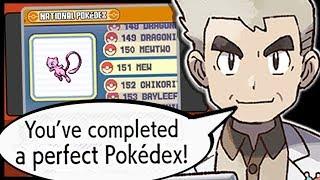 What Happens When You COMPLETE The Pokedex in Every Pokemon Game?