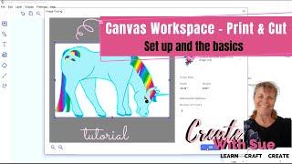 Print To Cut Basic Canvas Workspace