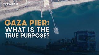 Gaza Pier: Is it for humanitarian aid or part of a secret US plan?