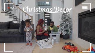 mini vlog | christmas decorating pt. 1