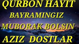 QURBON Hayitingiz muborak bolsin