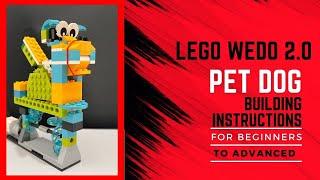 Lego Wedo 2.0 Pet Dog Building Instructions