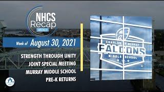 NHCS Recap  |  Week of August 30, 2021