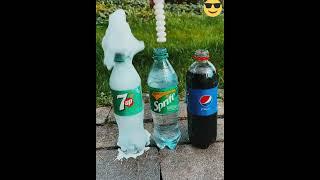 7up sprite Pepsi and mentos Experiment #pepsi#science #experiment #funnyshorts#reels#fyp#viral#fryu