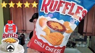 Ruffles® CHILI CHEESE Potato Chips Review! 