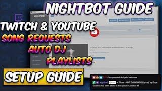 AutoDJ - Play Song Requests From Your Twitch/YouTube Chat with Nightbot