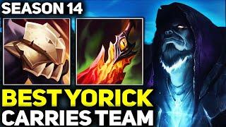RANK 1 BEST YORICK IN THE WORLD CARRIES HIS TEAM! | League of Legends