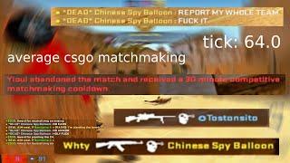 the csgo matchmaking experience