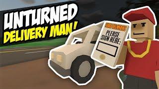 DELIVERY MAN - Unturned Roleplay | I Got Kidnapped! (Funny Moments)