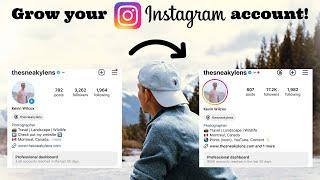 How to Grow on Instagram as a Photographer in 2024!