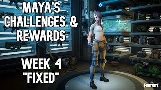 "Guide" Fortnite Build your MAYA Challenges for Week 4 (Chapter 2 Season 2)