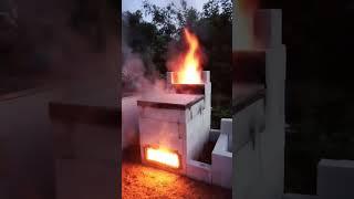 Pembakar Sampah Rocket Stove Buatan Tani Ponik