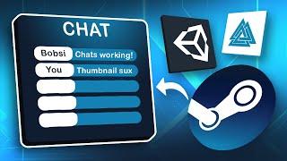 Steam chat in Unity with lobbies - Quick setup (Tutorial)