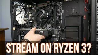 Can you Stream on a Ryzen 3 1200 & GTX 1050?