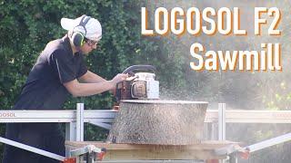 Milling on the Logosol F2 Sawmill! (Stihl MS 661 Chainsaw) Sawing Huge Ash Cookies and Cherry Logs!