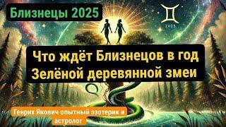 Близнецы 2025, что ждет в год Змеи.. Астропрогноз от Генриха Яковича #близнецы #зодиак #астролог