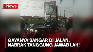 Rombongan Moge Tabrak Lari Santri di Ciamis