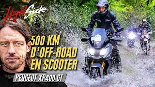 500 km d’off-road en scooter - Peugeot XP400 GT