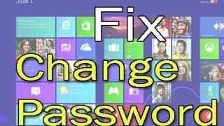 How To Solve Password Changing Problem in Windows 8 & 8.1