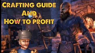 ESO Gold Method Explained Crafting (Includes Enchanting provisioning Alchemy and all main crafts)