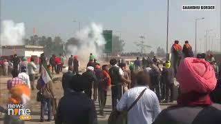 Shambhu Border: Chaos at Farmers ‘Delhi Chalo’ Protest Day 3 | News9