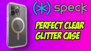 Speck Perfect Clear With Glitter Phone 14 Pro Case