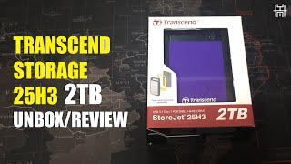 Transcend Storejet 25H3 Unboxing and Review