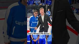 MrBeast Collab with CarryMinati  #shorts