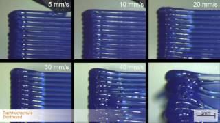 FDM video analysis: Printing speed