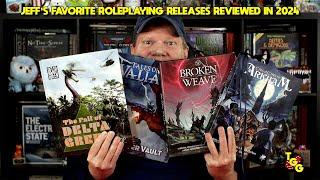 Jeff's Favorite Roleplaying Games Reviewed on The Gaming Gang in 2024