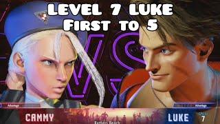 Level 7 Luke is in Beast Mode Baby | Street Fighter 6