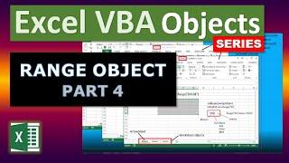 Excel VBA Objects: Range Object (Part 4)