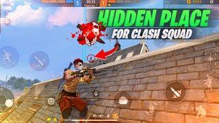 TOP-10 ( HIDDEN PLACES ) FOR CLASH SQUAD // USE THIS SECRET RANK PUSH TRICKS FOR "GRANDMASTER"